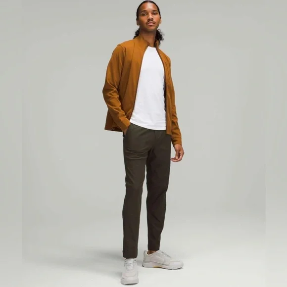 Lululemon Commission Slim-Fit Mens Pant 38 x 27 Warpstreme
Dark Olive - Picture 2 of 9